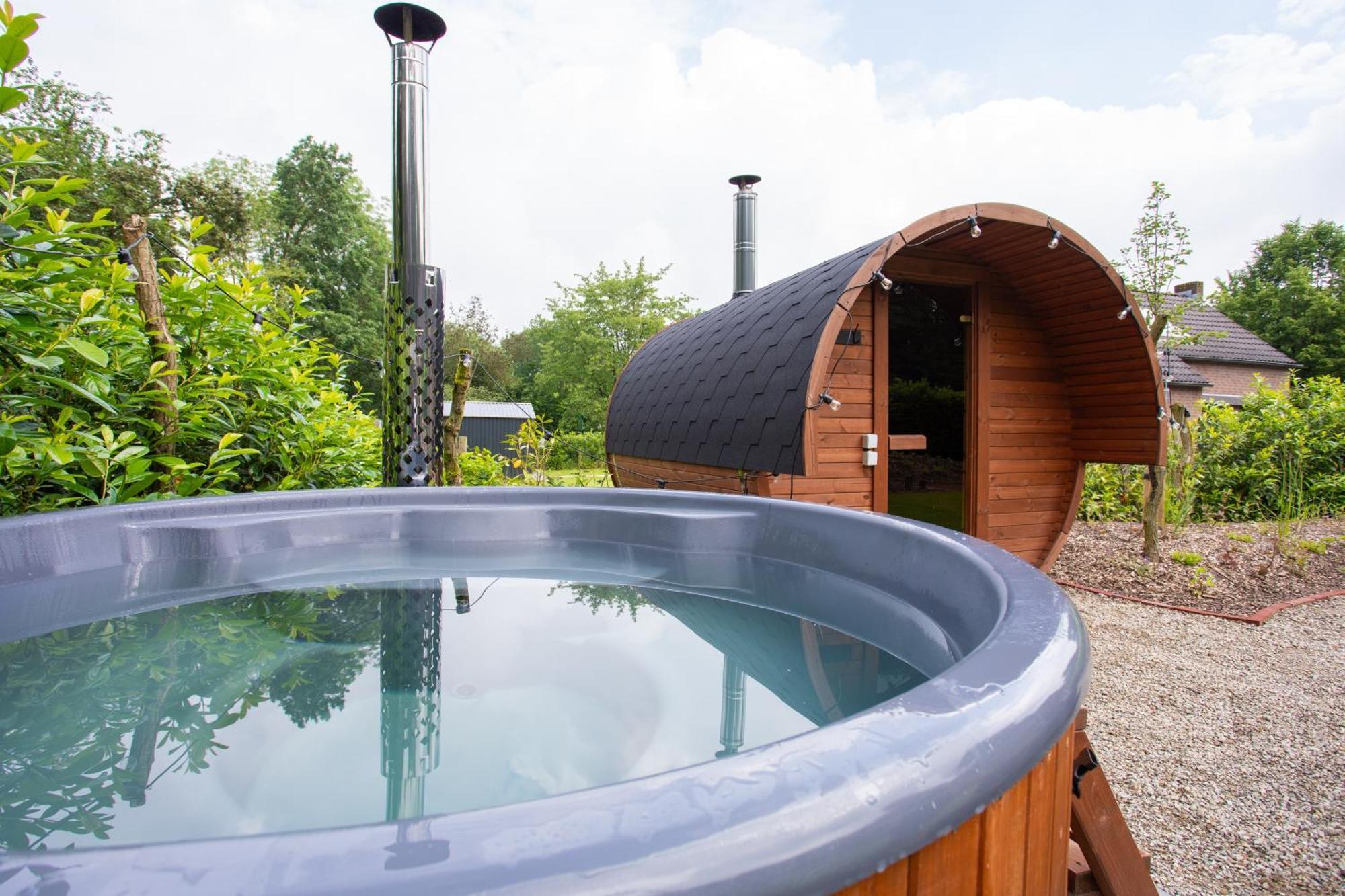 Evergreen Wellness Met Sauna & Hottub Ewijk Exterior foto
